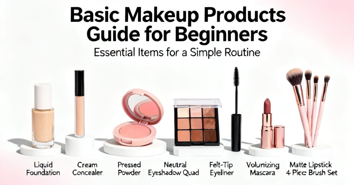Basic Makeup Products Guide for Beginners