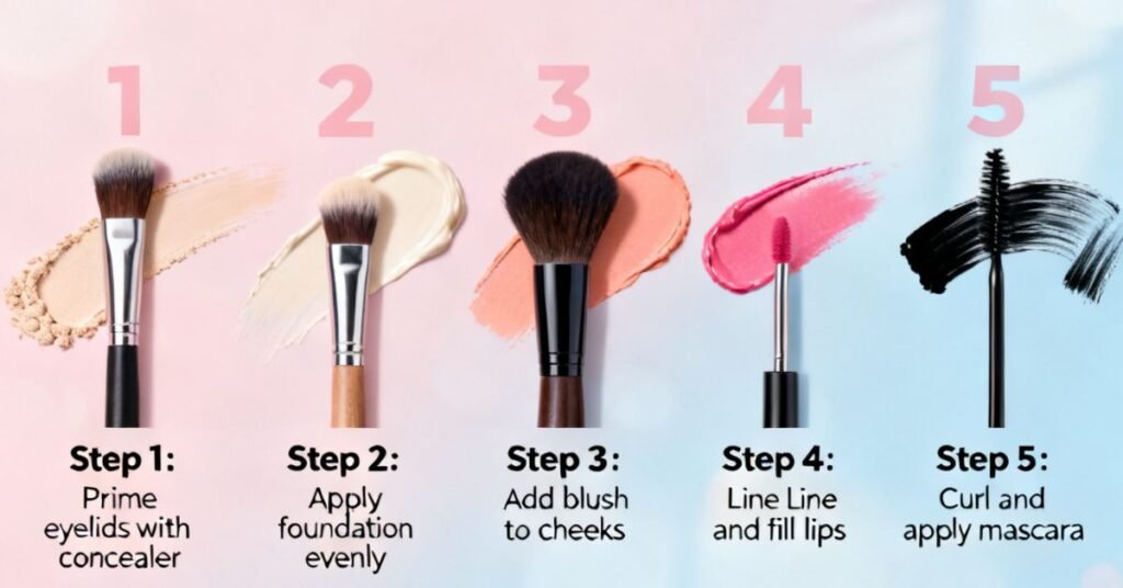Beginner Makeup Step by Step Tutorial