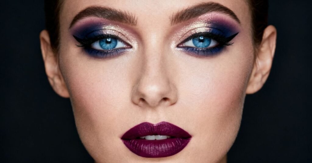 best makeup for blue eyes