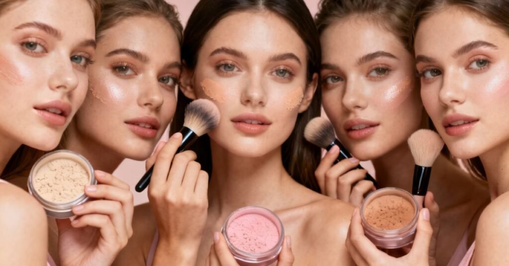 making mineral makeup