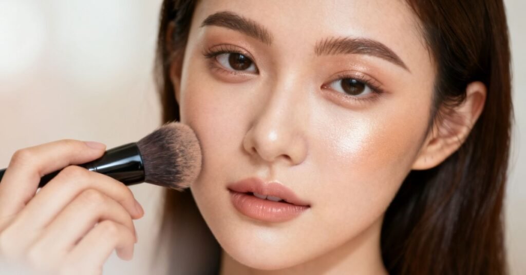 making mineral makeup
