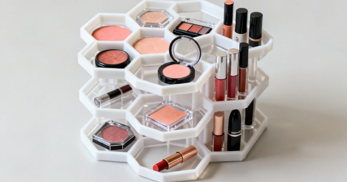 vertical makeup palette organizer 3d print