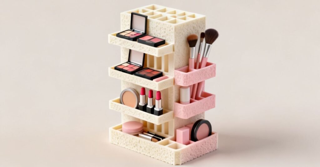 vertical makeup palette organizer 3d print