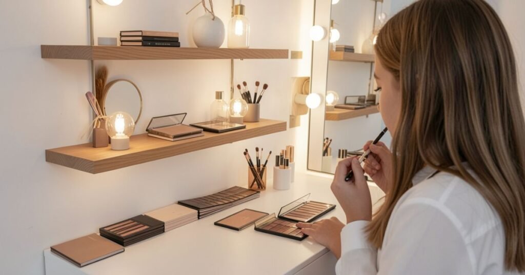Aesthetic Makeup Vanity