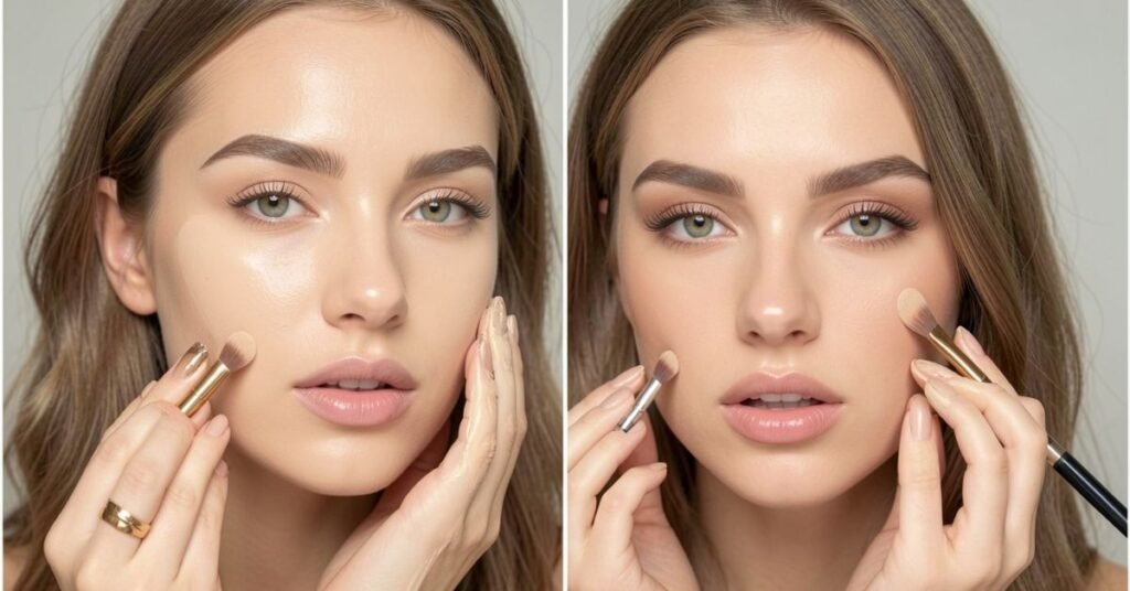 concealer vs foundation makeup