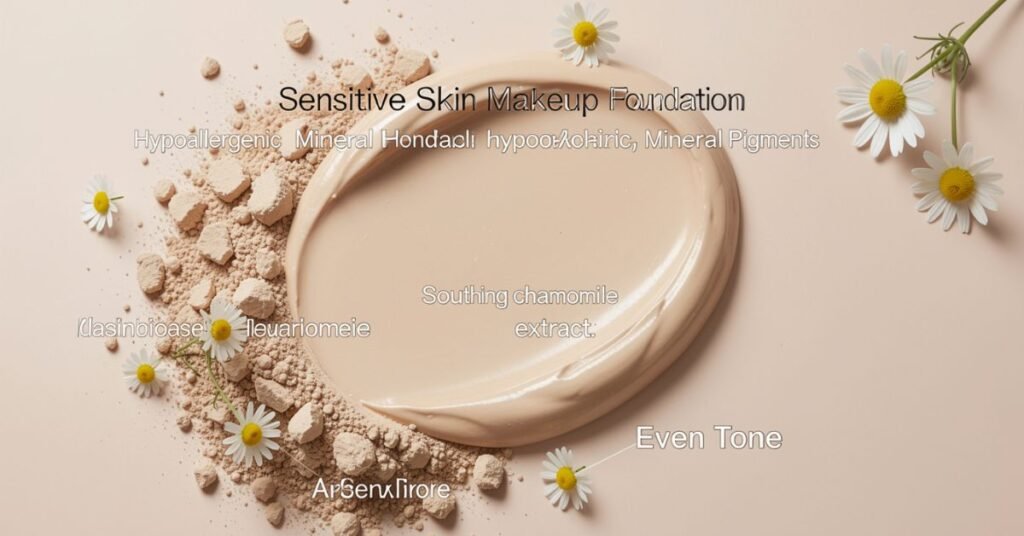 sensitive skin makeup foundation