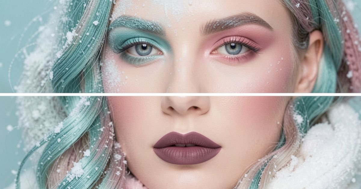 winter color palette makeup