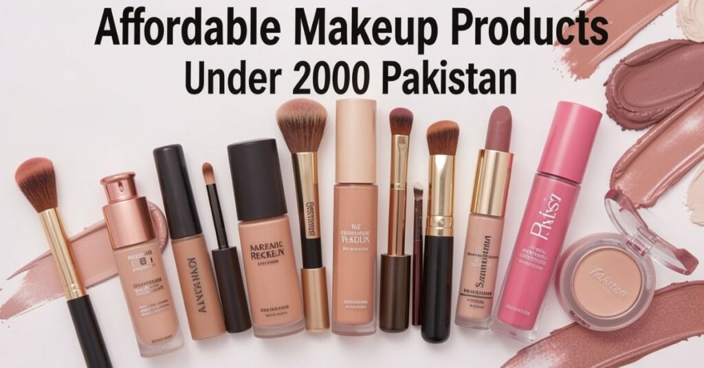 makeup products under 2000 in Pakistan