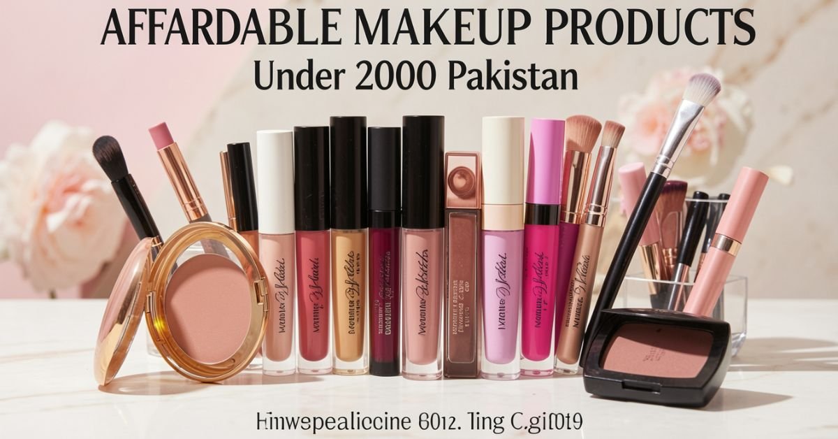 makeup products under 2000 in Pakistan