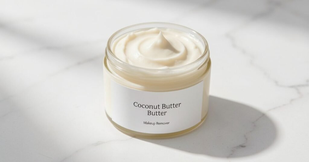 coconut butter makeup remover