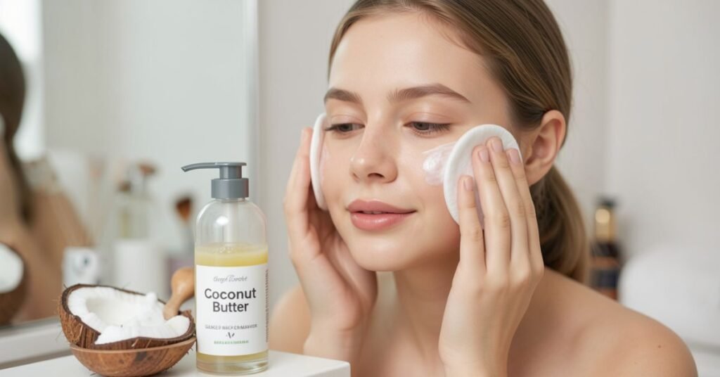 coconut butter makeup remover