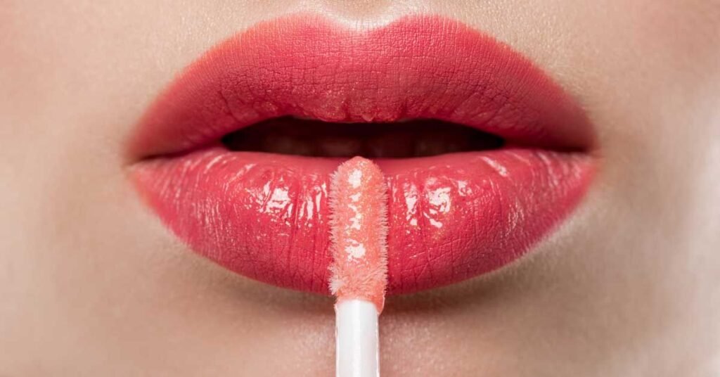 non sticky lip gloss