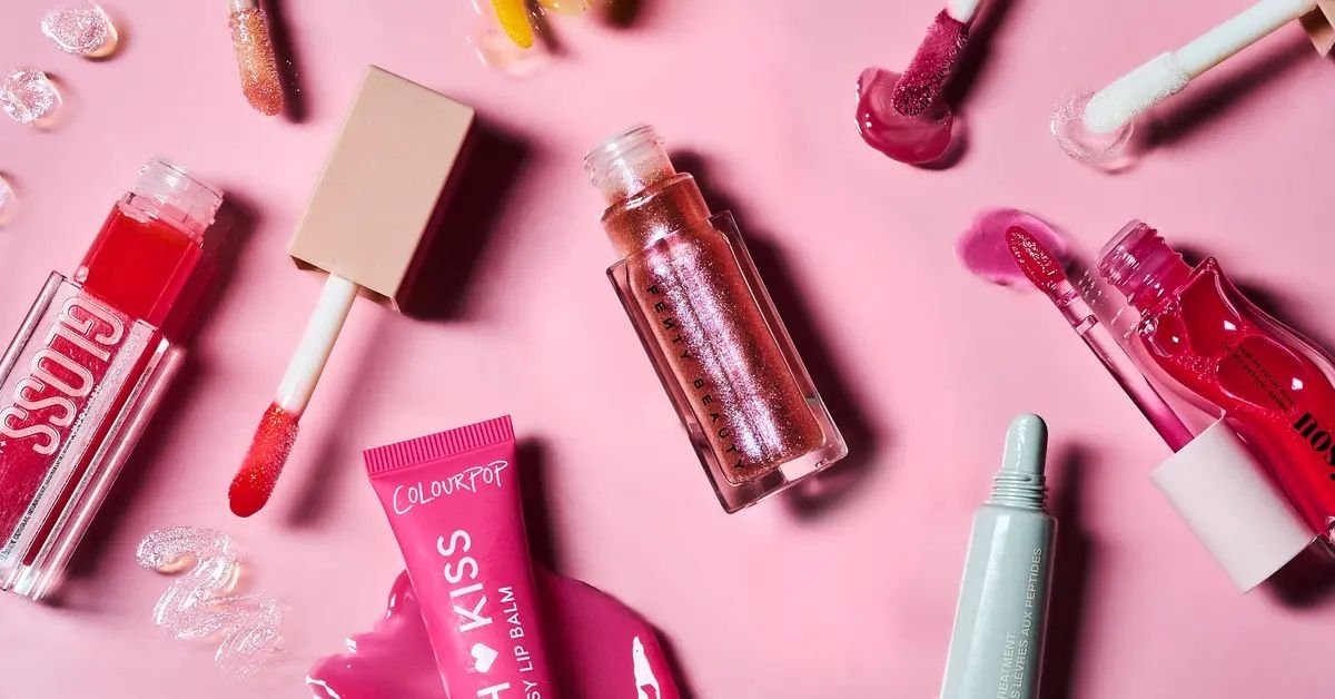 non sticky lip gloss