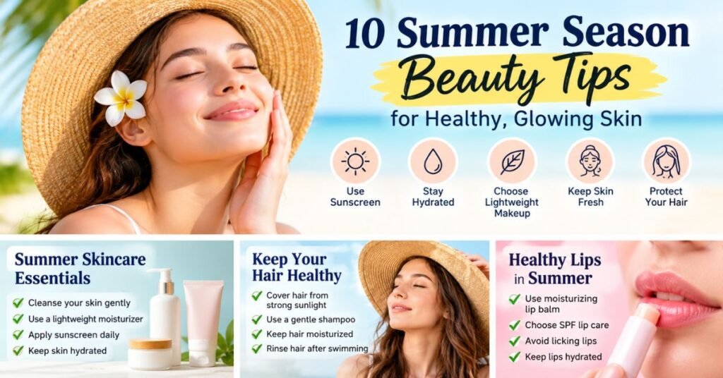 Summer Season Beauty Tips