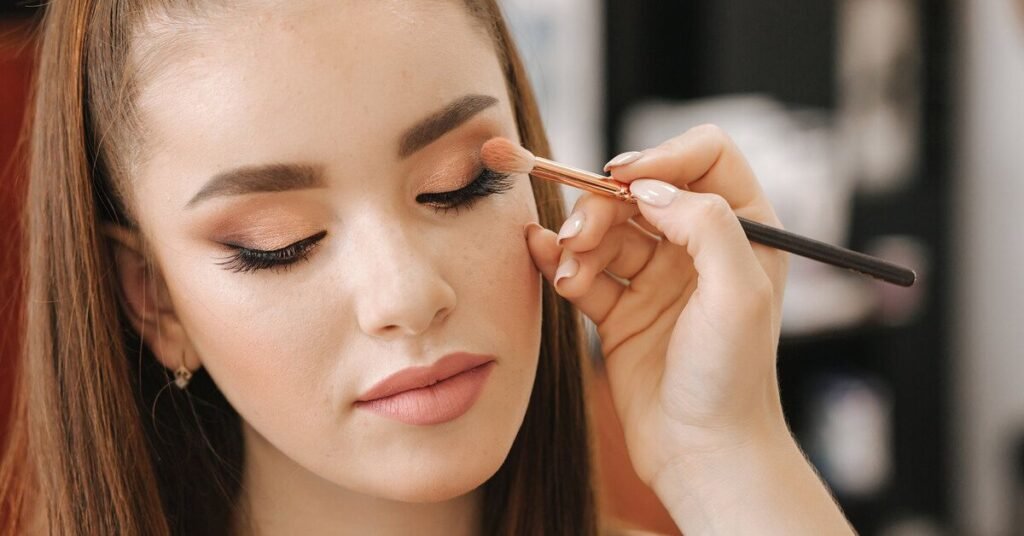 vanilla girl makeup look