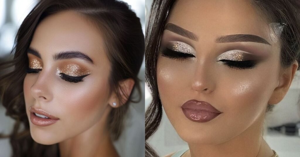 Pakistani bridal eye makeup