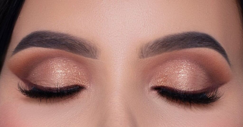 Pakistani bridal eye makeup