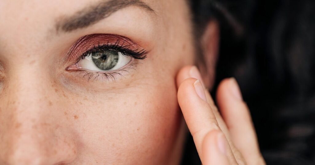 blush placement for round face