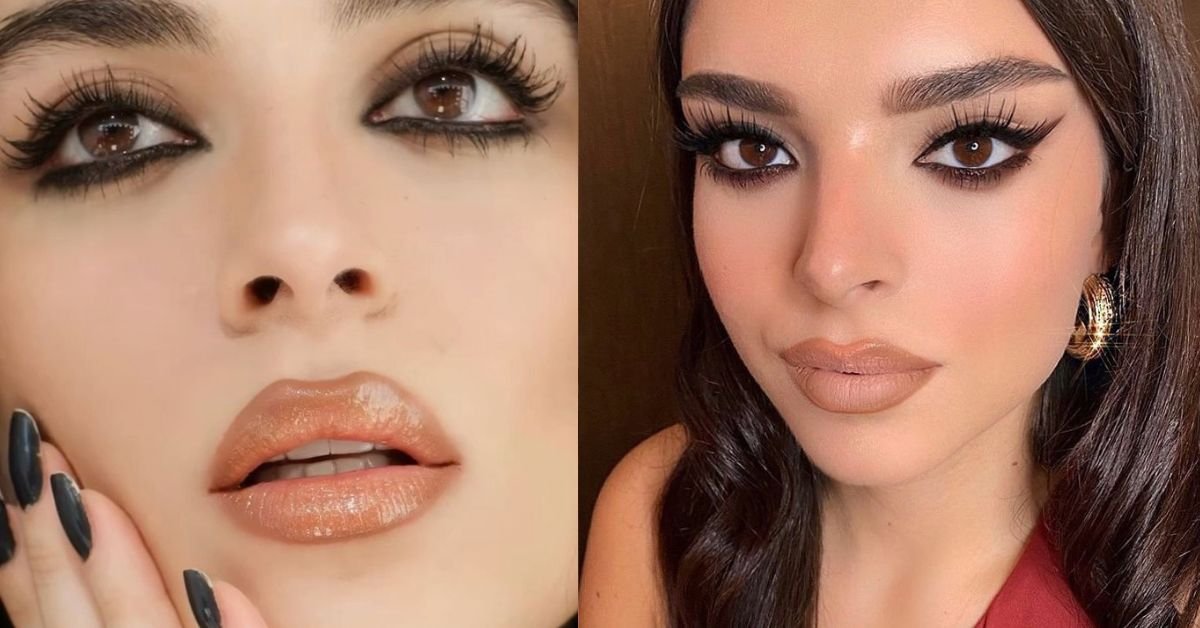 kohl eye makeup look