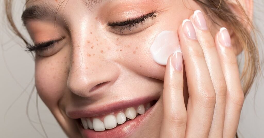 Makeup separating around the mouth